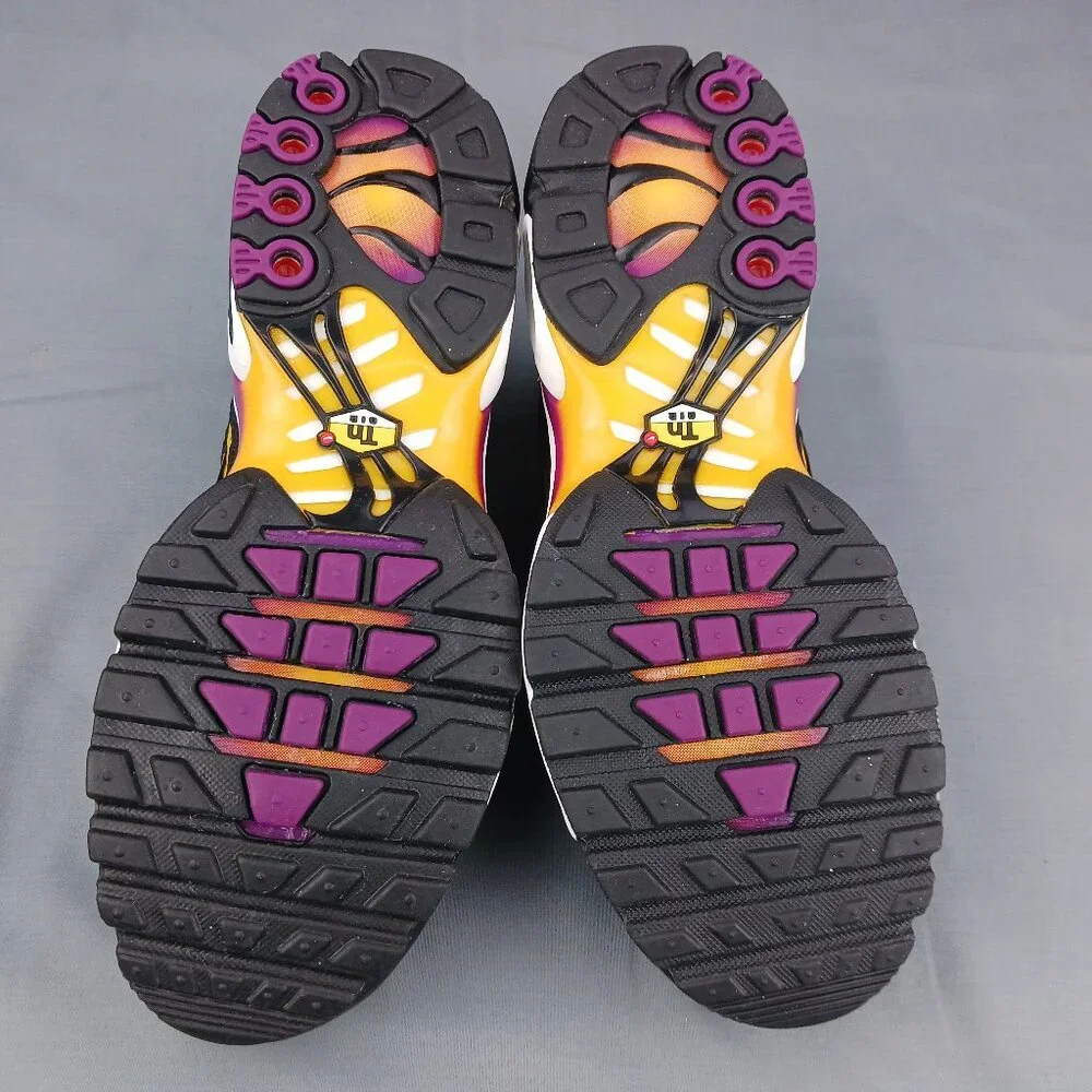 Nike Air Max Plus TN Viotech Mens Black Purple DX2663 001 Sizes 9-11 NO BOX TOP - Picture 8 of 10